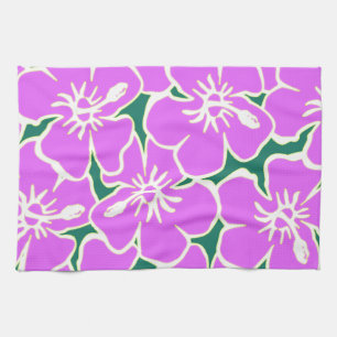 Linge De Cuisine Hibiscus hawaïens Luau Fleurs tropicales