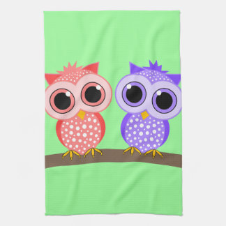 Linge De Cuisine hiboux mignons