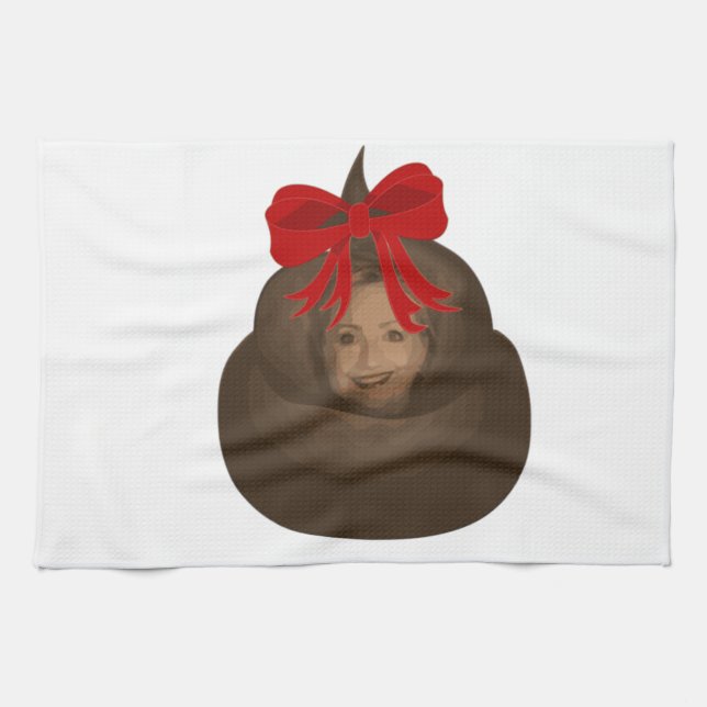 Linge De Cuisine Hillary Poop (Horizontal)