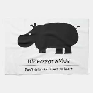 Linge De Cuisine Hippopotame