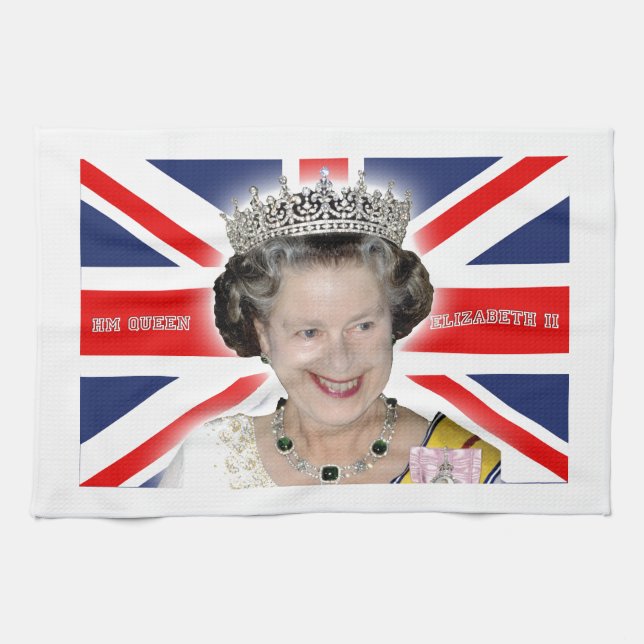 Linge De Cuisine HM Queen Elizabeth II - Photo Pro (Horizontal)