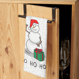Linge De Cuisine Ho Ho Joyeux Noël Père Noël mignonne Snowman