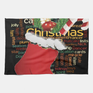 Linge De Cuisine HoHo ! Merry Christmas TOXITS et Happy New Year