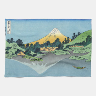 Linge De Cuisine Hokusai - Le Mont Fuji reflète le lac Kawaguchi