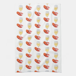 Linge De Cuisine Homard et vin