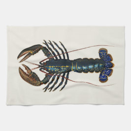 Linge De Cuisine Homard géant - Illustration Vintage