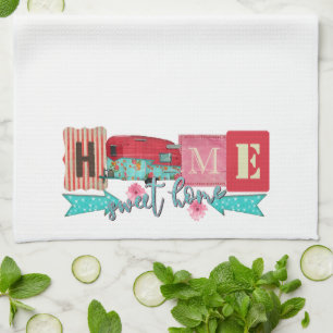 Linge De Cuisine Home Sweet Home Camper Girly Fun Gypsy