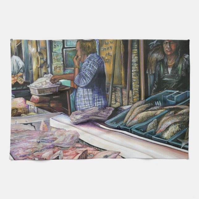 Linge De Cuisine Hommes du désert, Dons de la mer, Jérusalem (Horizontal)