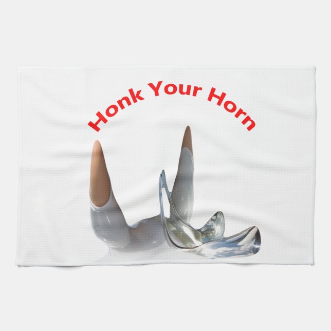 Linge De Cuisine Honk Your Horn Towers (Horizontal)
