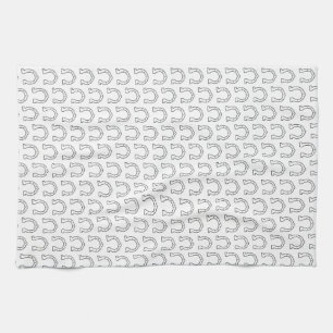 Linge De Cuisine Horse Riding Gang Horseshoe Imprimer