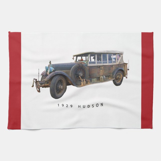 Linge De Cuisine Hudson Car 1929 (Horizontal)