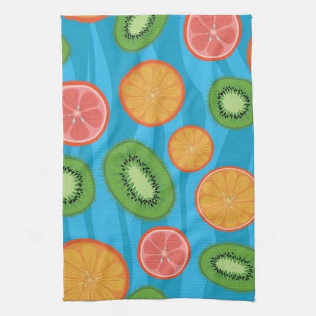 Linge De Cuisine Humeur de fruit (Vertical)