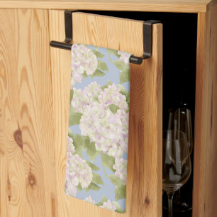 Linge De Cuisine Hydrangée fleurit