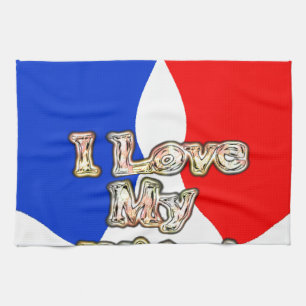 Linge De Cuisine "I Love My Wife" Imprimer