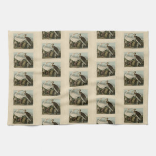 Linge De Cuisine Ibis blanc - Les oiseaux d'Amérique de John James 