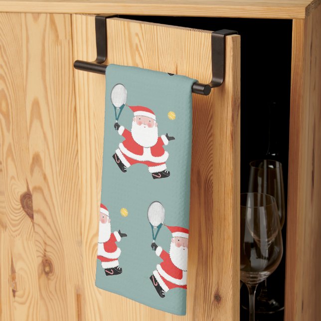 Linge De Cuisine Idée cadeau de vacances de tennis (Pliage en tiers)