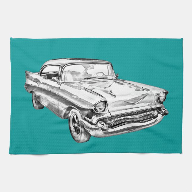 Linge De Cuisine Illustration 1957 de Bel Air de Chevy (Horizontal)