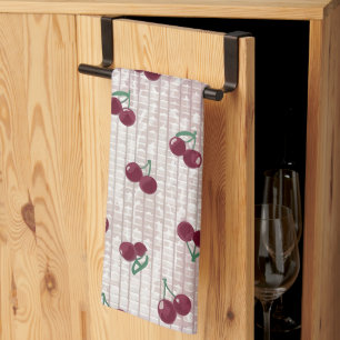 Linge De Cuisine Illustration de couverture au crochet de cerise –
