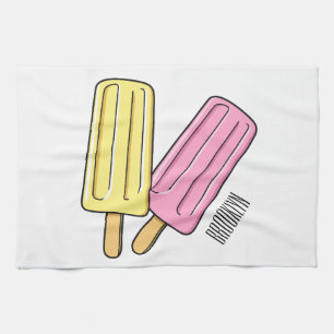 Linge De Cuisine Illustration de Ice pop