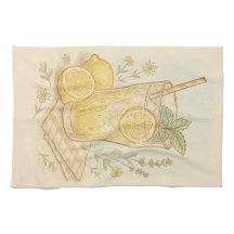 Illustration de la citronnade de l'été sur le plus
