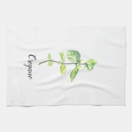 Linge De Cuisine Illustration de l'aquarelle d'Herbe d'Oregano