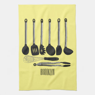 Linge De Cuisine Illustration de l'ustensile de cuisine