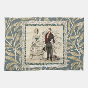 Linge De Cuisine Illustration de mariage victorien vintage 1844