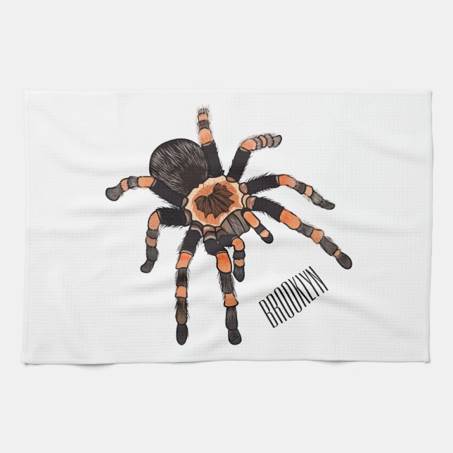 Linge De Cuisine Illustration de Tarantula (Horizontal)