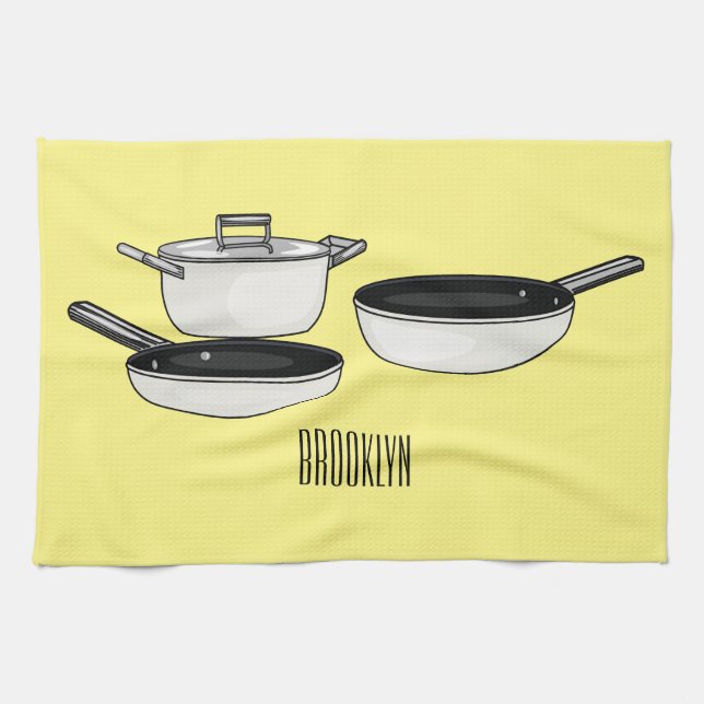 Linge De Cuisine Illustration des jeux de cuisine (Horizontal)