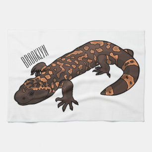 Linge De Cuisine Illustration du monstre Gila