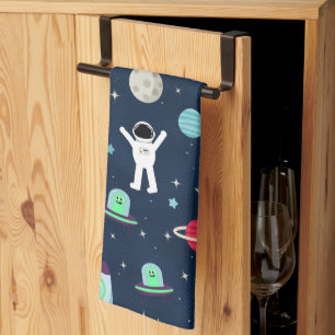 Linge De Cuisine Illustration du Motif spatial