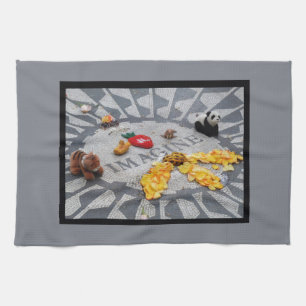 Linge De Cuisine Imaginez la plaque du Central Park NYC de