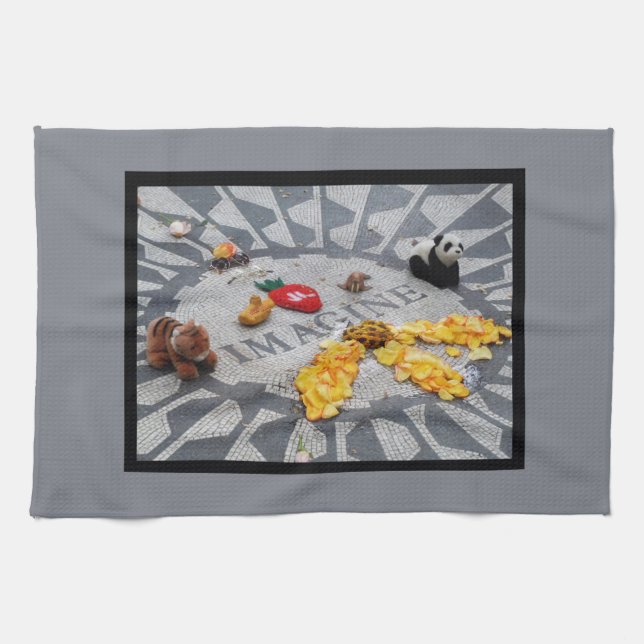 Linge De Cuisine Imaginez la plaque du Central Park NYC de (Horizontal)