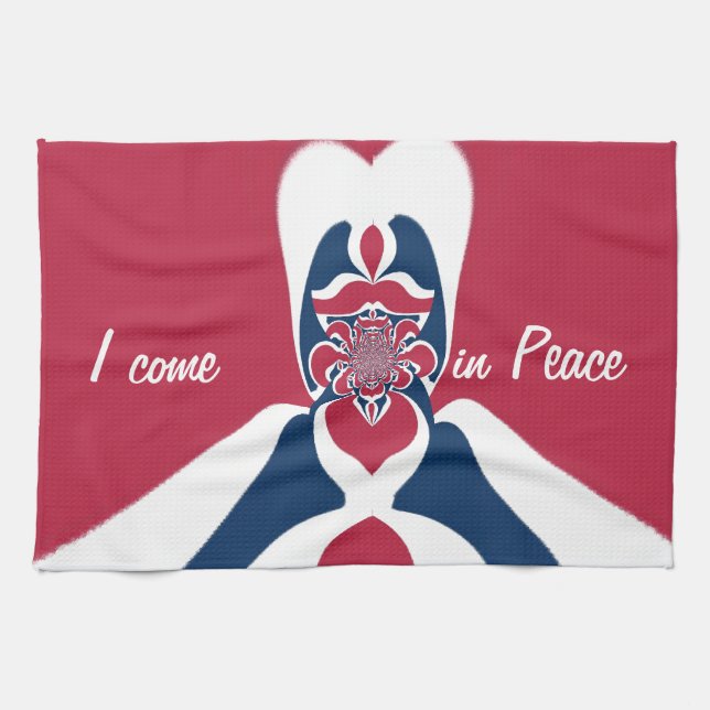 Linge De Cuisine Impression Abstraite E.T. (Horizontal)