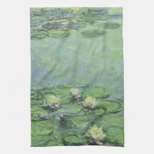 Linge De Cuisine Impressionisme d'étang de nénuphar