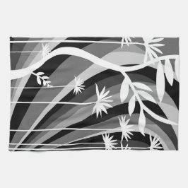 Linge De Cuisine Imprimer Plante monochromatique