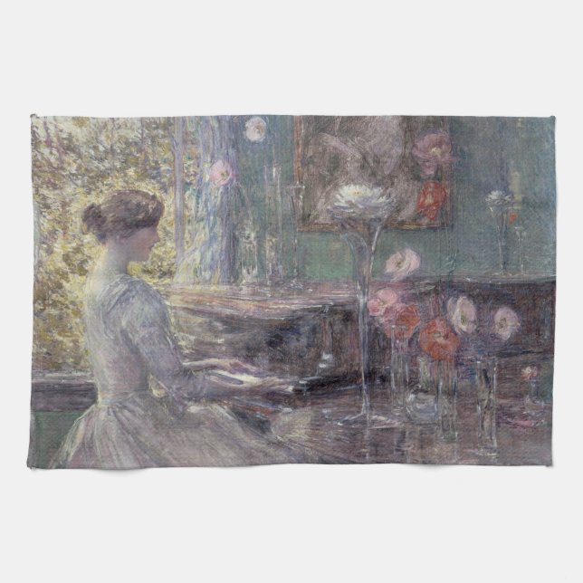 Linge De Cuisine Improvisation de Frederick Childe Hassam (Horizontal)