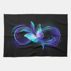 Linge De Cuisine Infinité brillante avec papillon magique