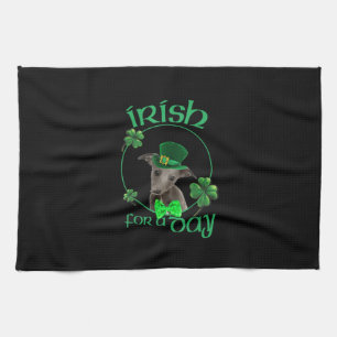 Linge De Cuisine Irish For A Day Whippet Lucky Dog