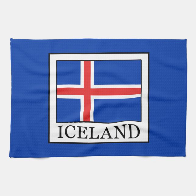 Linge De Cuisine Islande (Horizontal)