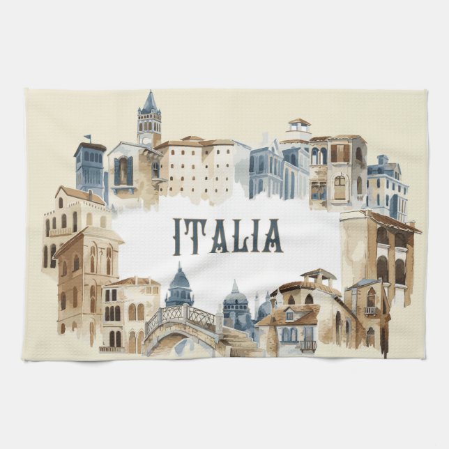 Linge De Cuisine Italie Italie (Horizontal)