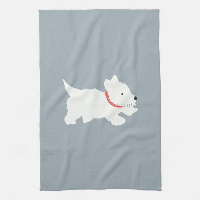 Linge De Cuisine Izzie The Westie (Vertical)