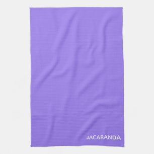 Linge De Cuisine Jacaranda purple color