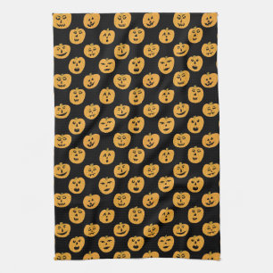 Linge De Cuisine Jack-O-Lanterns CITROUILLE d'Halloween