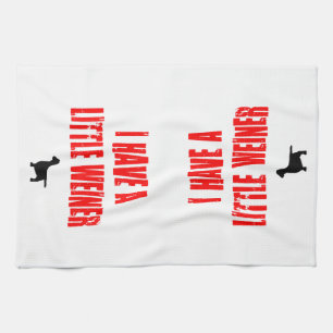 Linge De Cuisine J'ai une petite blague Weiner