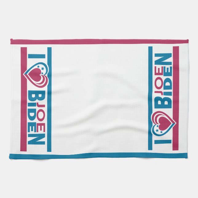 Linge De Cuisine J'aime Biden (Horizontal)