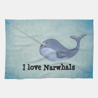Linge De Cuisine J'aime Narwhals