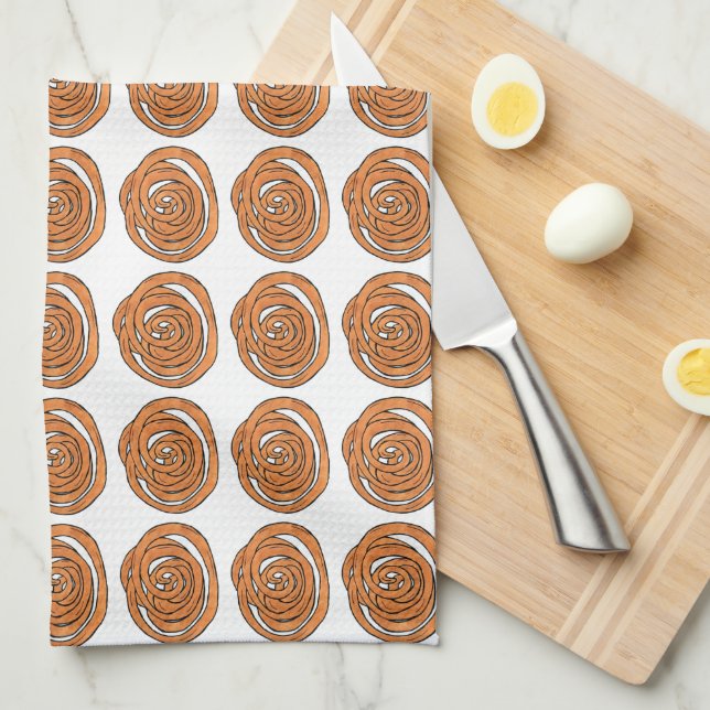 Linge De Cuisine Jalebi Sud-Asiatique Indien Moyen-Orient Sweet (Quart Plié)