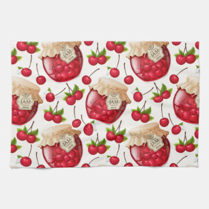 Linge De Cuisine Jam cerise