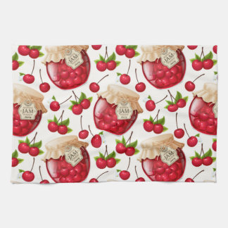 Linge De Cuisine Jam cerise